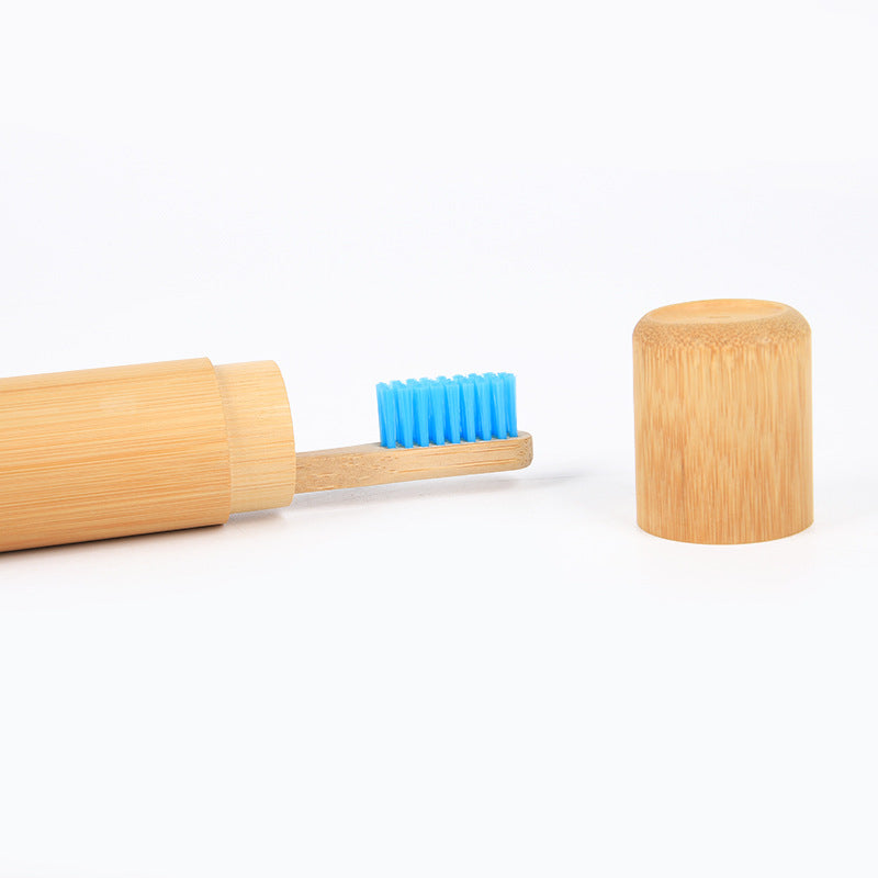 Bamboo Toothbrush Travel Case - Eco-Friendly Portable Protector