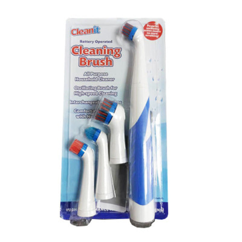 Electric Cleaning Brush Ultrasonic Scrubber Kitchen Appliance Bathroom Shoe Brush Sonic Scrubber