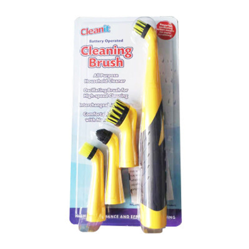 Electric Cleaning Brush Ultrasonic Scrubber Kitchen Appliance Bathroom Shoe Brush Sonic Scrubber