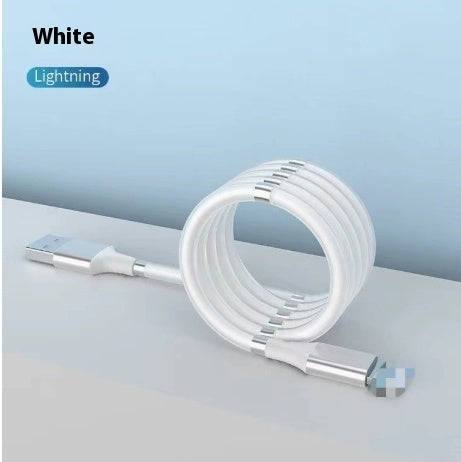 Magnetic Travel Data Cable - Portable Charging Cord with Multi-Interface Options