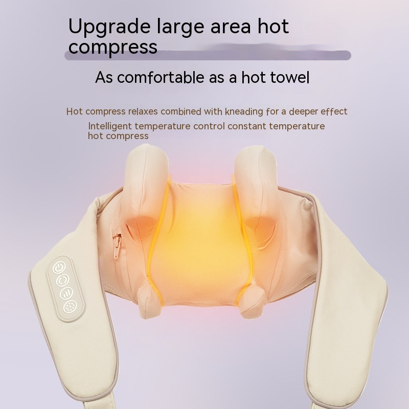 Rechargeable Trapezius Neck Massager – Deep Tissue Relief with Heat Therapy