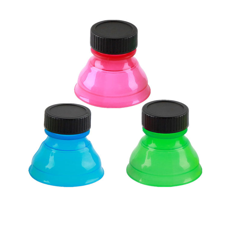 Easy-Open Can Sealing Caps - Leak-Proof Beverage Lids (5.5×6cm)