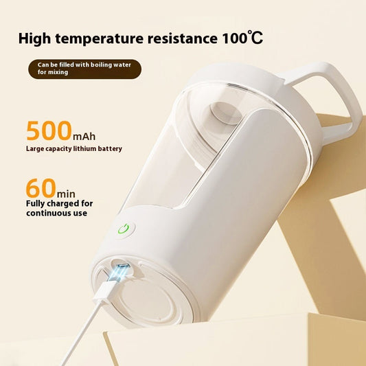 Fully Automatic Mixing Cup - Electric Shaker with Bone China Construction