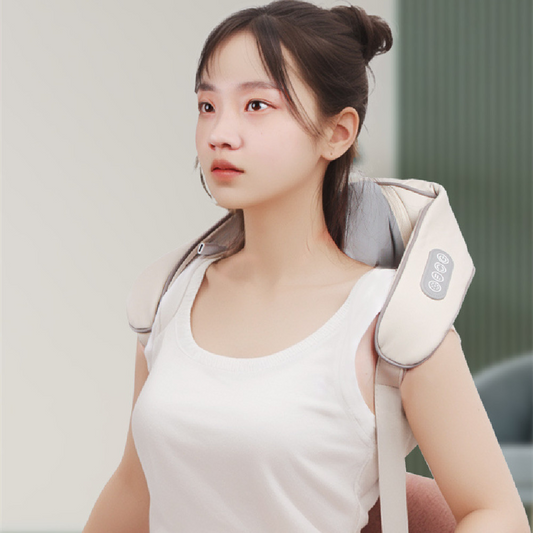 Rechargeable Trapezius Neck Massager – Deep Tissue Relief with Heat Therapy